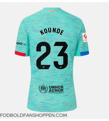 Barcelona Jules Kounde #23 Tredjetrøje 2023-24 Kortærmet